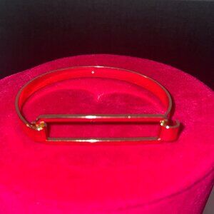 Alfani Gold Tone Double Tension Bangle Bracelet